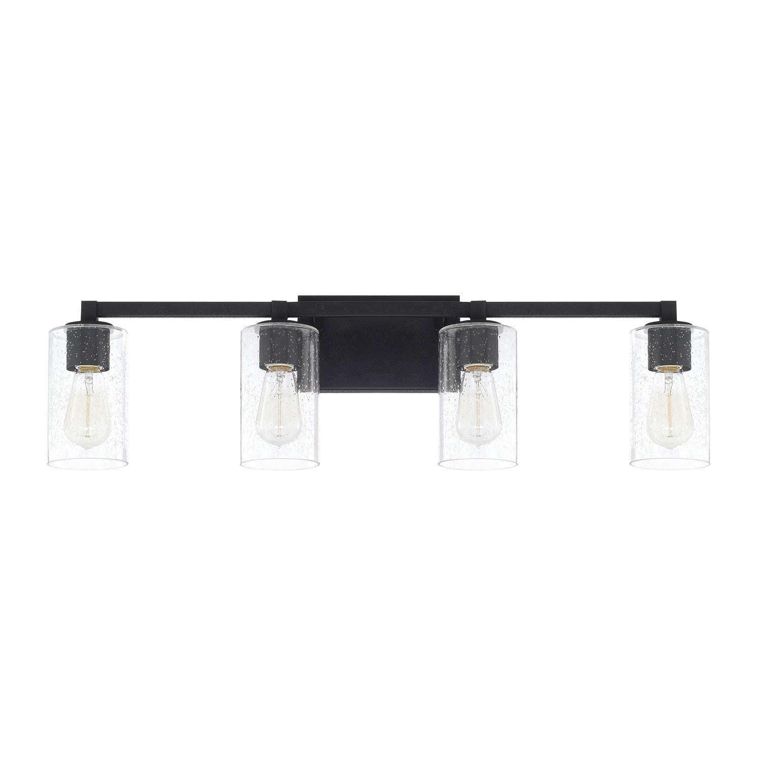 Ravenwood 4-light Black Iron Bath/ Vanity Fixture
