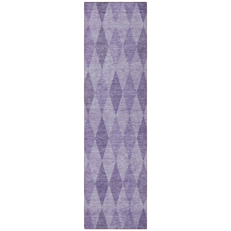 Mafi Modern Geometric Weather Resistant Blended Style Outdoor Rug