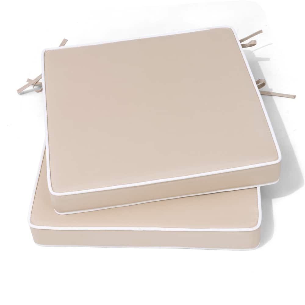 Indoor Outdoor Dining Chair Cushion Set of 2/4 Patio Chair Seat Pad