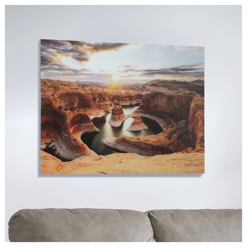 Signature Design by Ashley Deemsdon Brown/Blue Wall Art