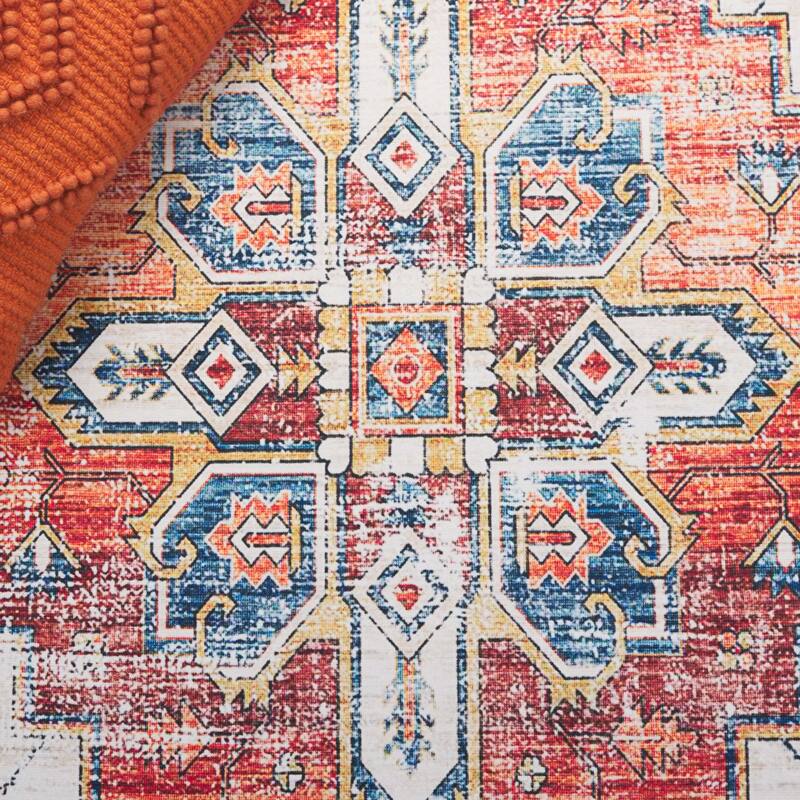 SAFAVIEH Arizona Grytsje Vintage Machine Washable Rug.