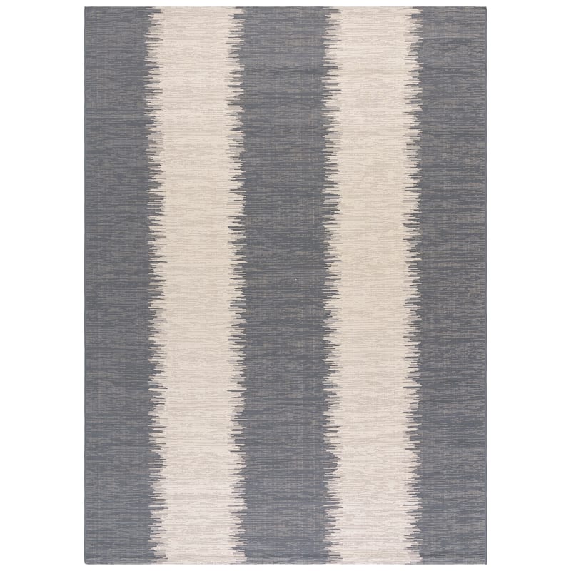 SAFAVIEH Courtyard Elizaveta Indoor/ Outdoor Rug - 8' x 11' - Beige/Anthracite