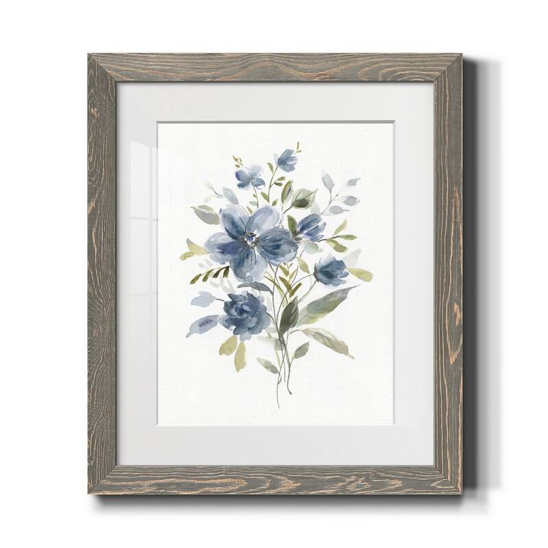 Soft Peonies II-Premium Framed Print - Ready to Hang - 17X20 - Grey