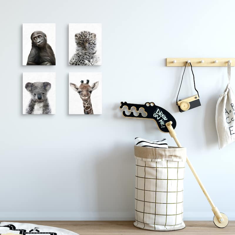 Wild Things I, II, III, IV by Studio Arts Canvas Art Prints