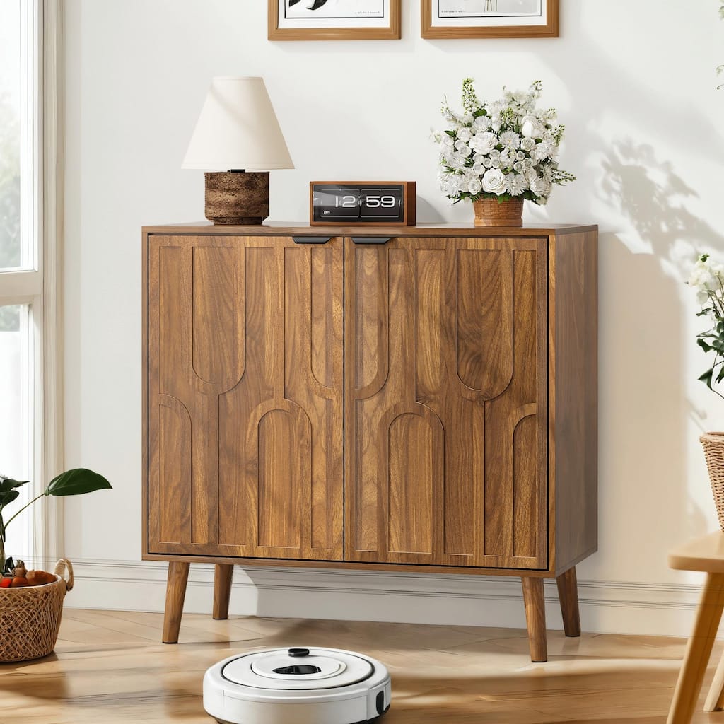 Farmhouse Storage Cabinet for Kitchen & Dining Room