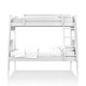 preview thumbnail 9 of 8, Jasmine Transitional Twin-over-Full Solid Wood Bunk Bed with Angled Ladder Taylor & Olive