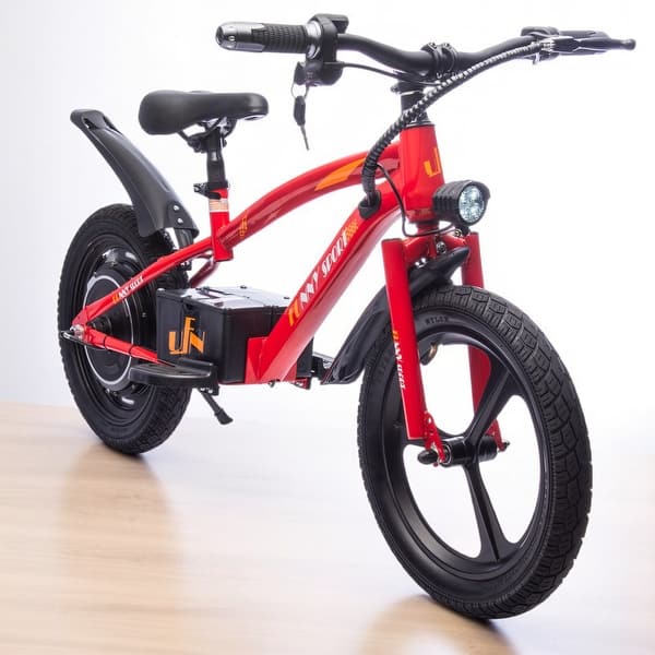 slide 2 of 32, 24V Kids Ride On Electric Dirt Bike, 300W Motor, Adjustable Seat,Ride-On Motorcycle - For Kids Aged 5-12 Red