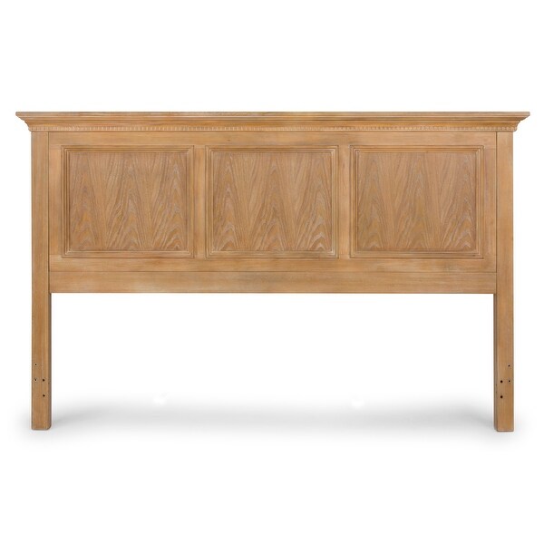 Unfinished sales king headboard