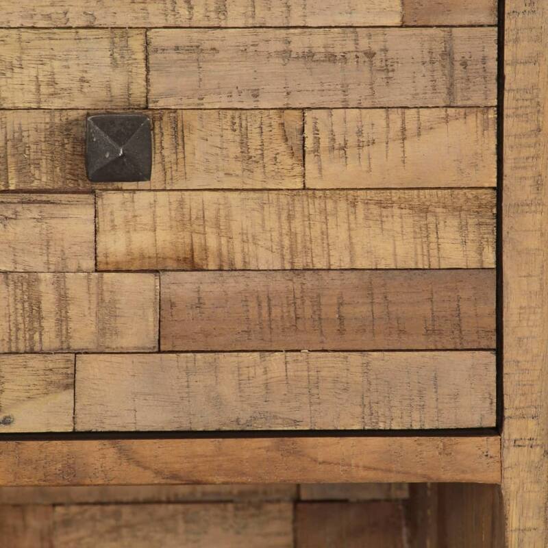 vidaXL Sideboard Reclaimed Teak Wood 23.6"x11.8"x29.5"