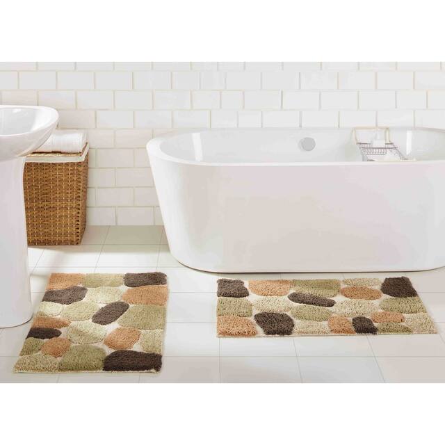 Chesapeake Pebbles 2pc Bath Rug Set