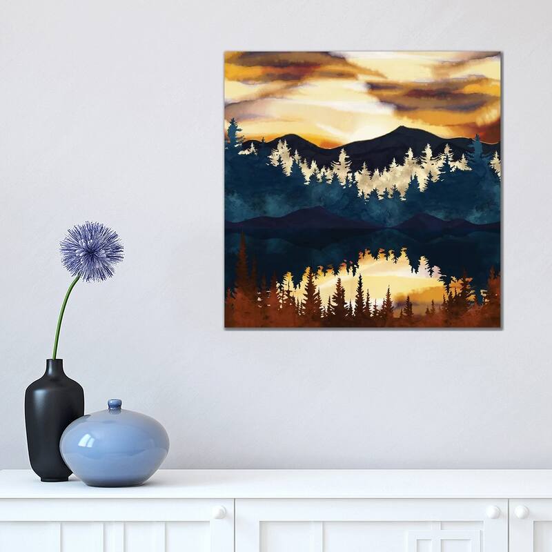 iCanvas "Fall Sunset" by SpaceFrog Designs Canvas Print - 18x18x1.5