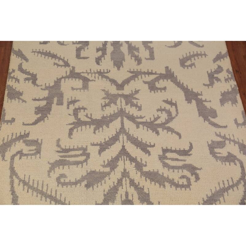 Moroccan Oriental Area Rug Handmade Wool Carpet - 5'1" x 7'11"