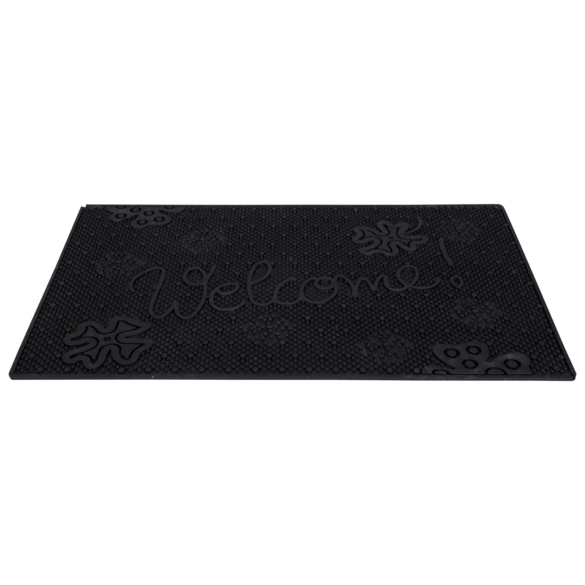 Ottomanson Heavy Duty All Season Steps Welcome Design Doormat