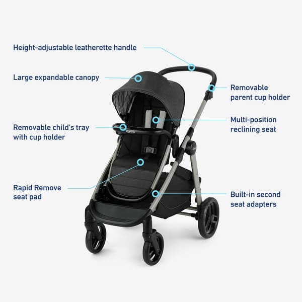 Graco Premier Modes Nest2Grow Stroller, Maison - Bed Bath & Beyond -  39678817