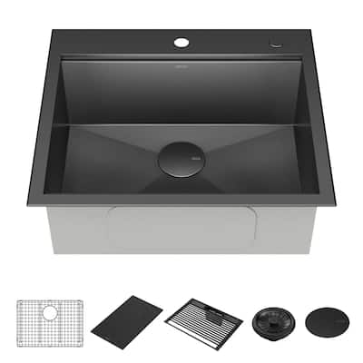 Delta 95A9031-T25S Rivet 25" Drop In Single Basin Stainless Steel