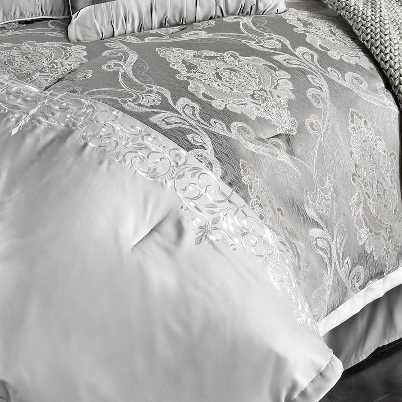 Riverbrook Home Kacee Platinum 12-piece Comforter Set