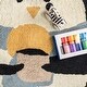 preview thumbnail 7 of 11, Nuloom Mosby SpinClean Penguin Machine Washable Kids Area Rug