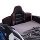preview thumbnail 10 of 13, La Vetta Modern Twin Plastic Police Cruiser Kid Platform Bed with LED Lights and Handheld Remote by Furniture of America