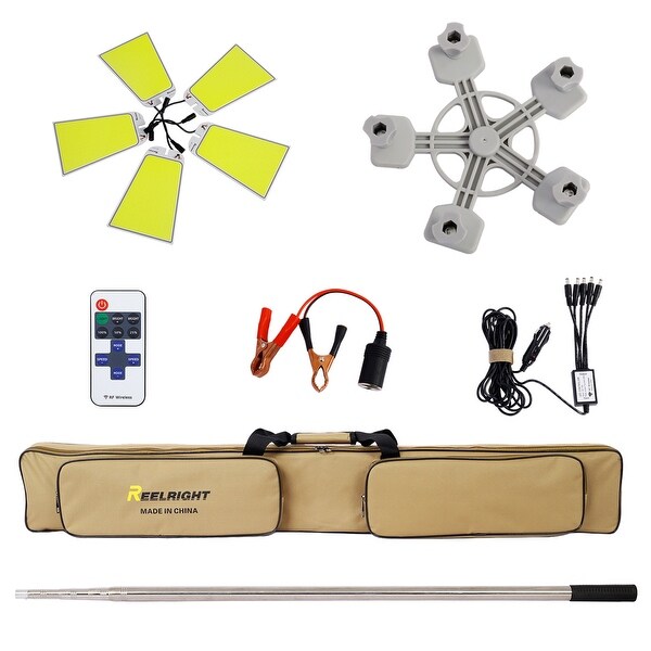 Telescopic led camping light deals
