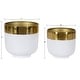 preview thumbnail 18 of 18, Kate and Laurel Miley Freestanding Planter Set - 2 Piece