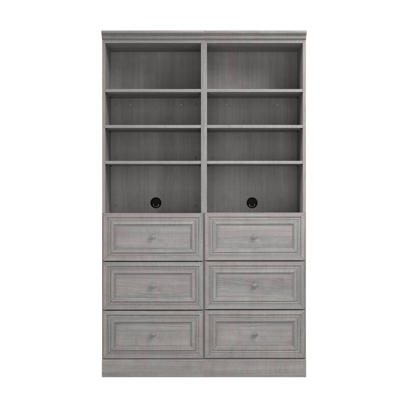 Versatile 50W Closet Organization System with Drawers by Bestar