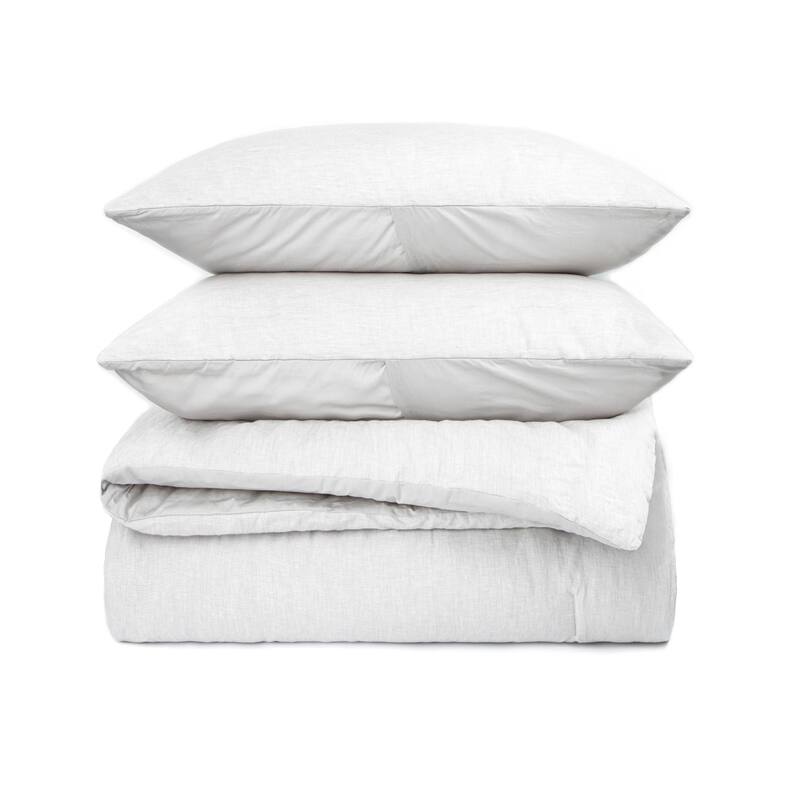 French Linen Comforter & Sham Set by BOKSER HOME