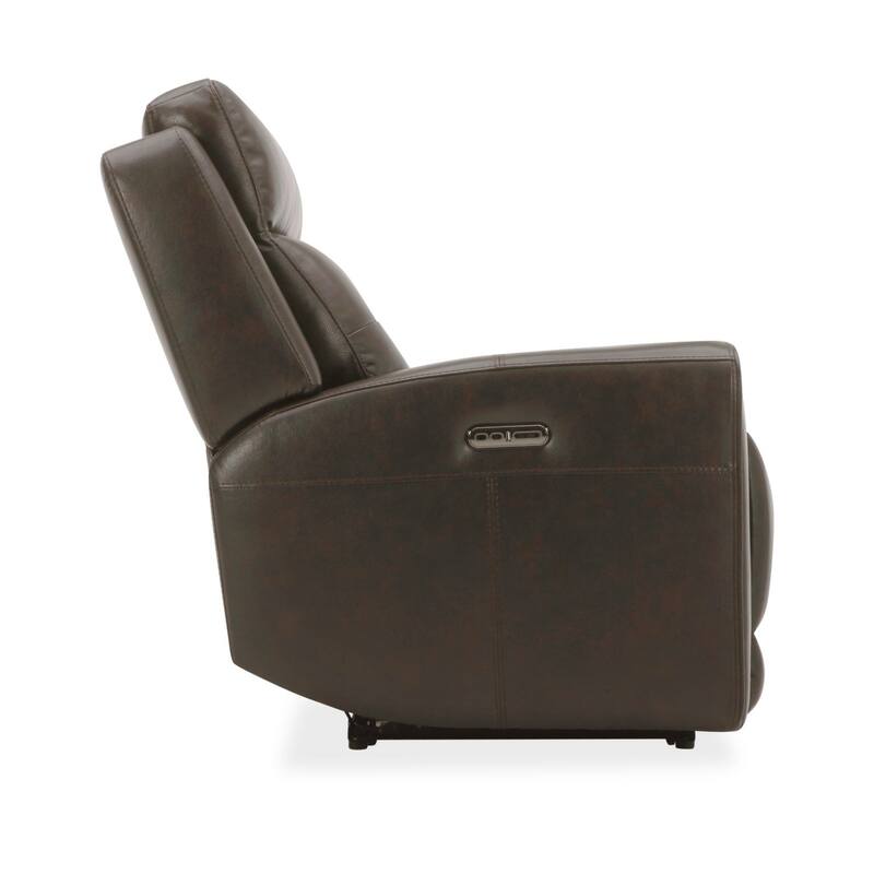 Carrington Leather Dual Power Reclining Sofa
