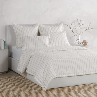 Villa by Classic Home Kingston 100% Linen Euro Sham