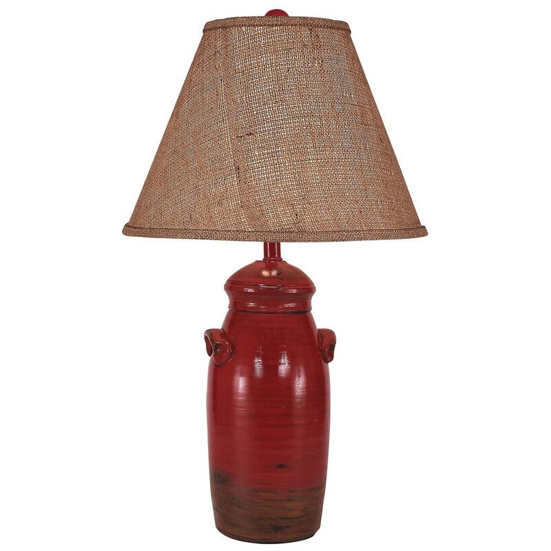 Casual Slender Crock Table Lamp