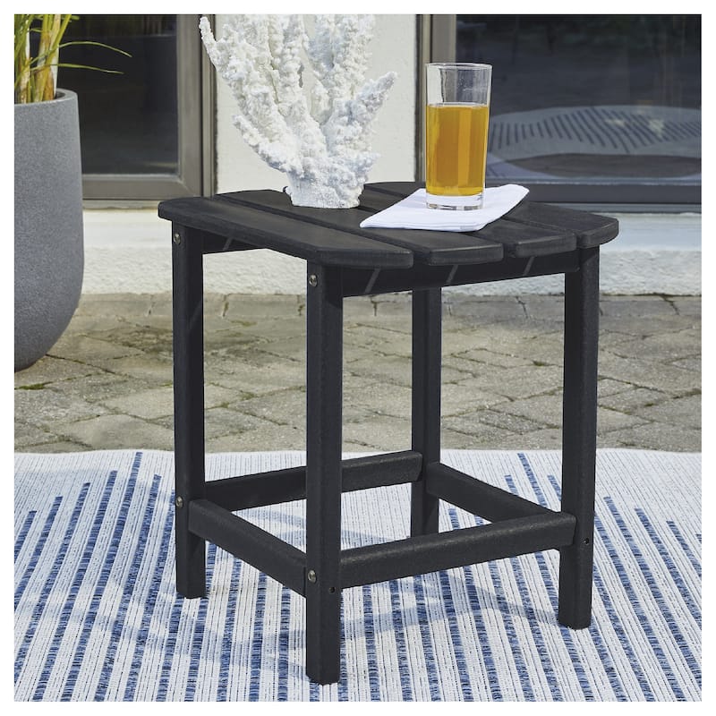 Signature Design by Ashley Sundown Treasure Black End Table - 15" W x 18.88" D x 18" H - Black - 15" W x 18.88" D x 18" H