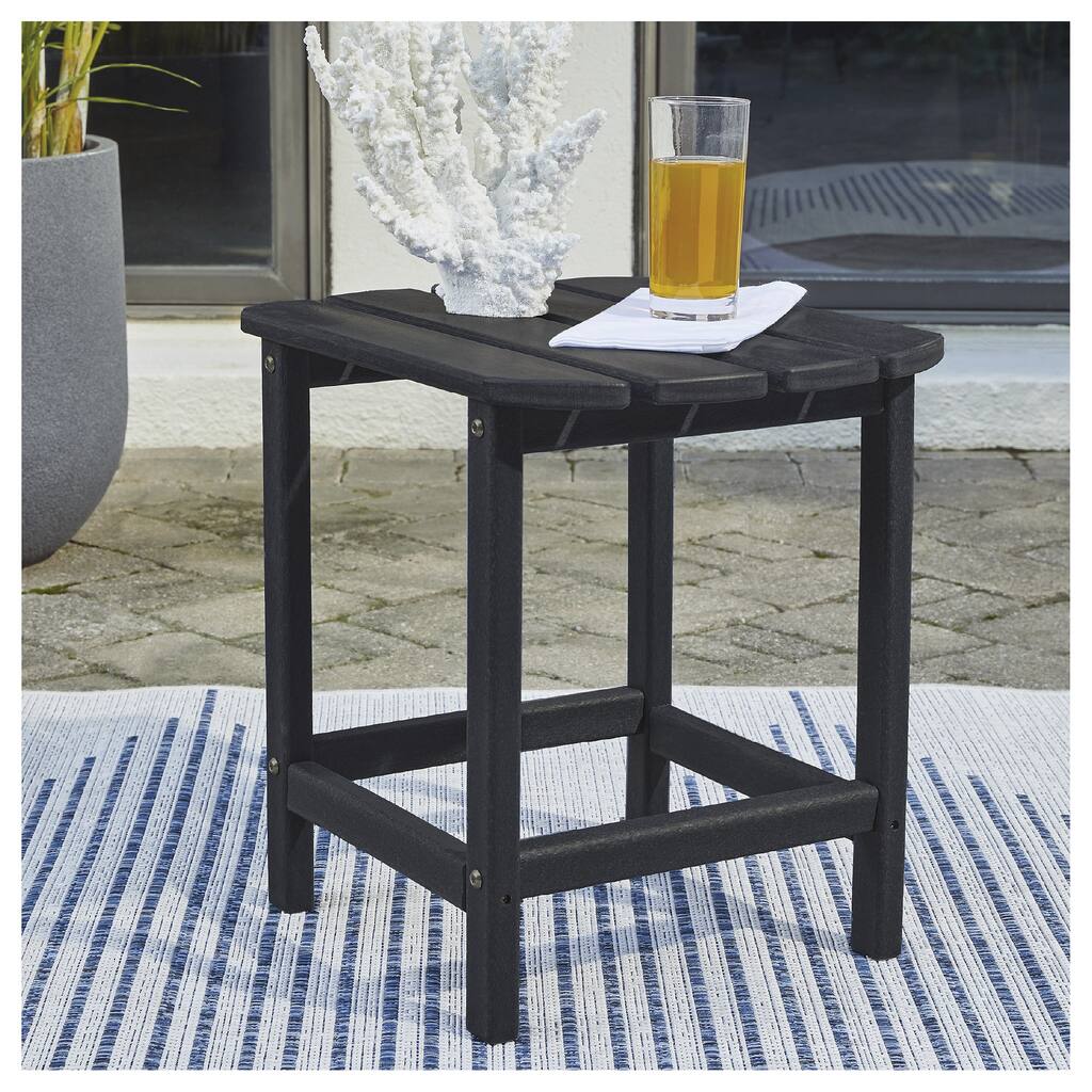 Signature Design by Ashley Sundown Treasure Black End Table - 15" W x 18.88" D x 18" H