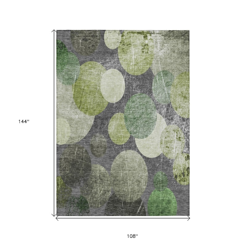 Jami Modern Art-Inspired Weather Resistant Versatile Elegance Runner Outdoor Rug
