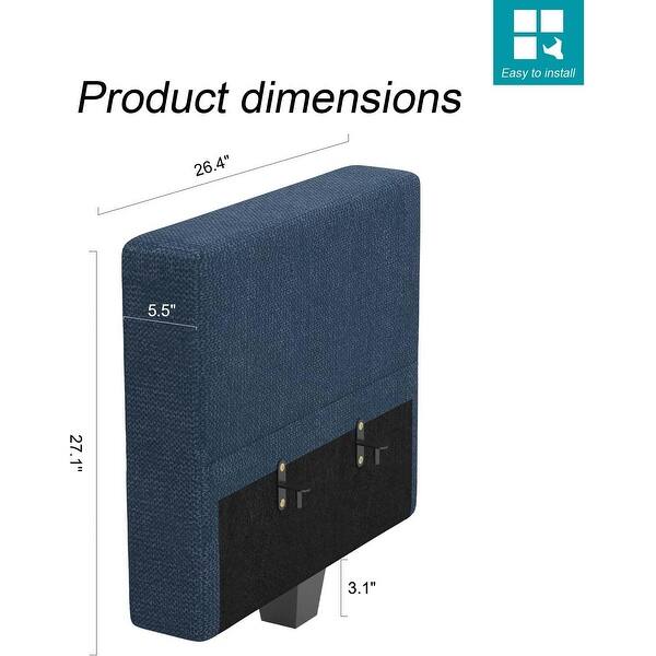 Backrest Module for Modular Sectional Sofa Couch Foldable Armrest ...