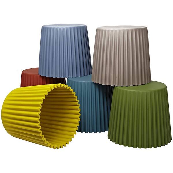 Shop 2xhome Stacking Plastic Side Table Chairs For Storage Living Room Bedroom Designer Modern Ottoman Stool Work Office Overstock 14104776