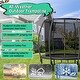 preview thumbnail 7 of 16, 10 Feet ASTM Approved Recreational Trampoline with Ladder