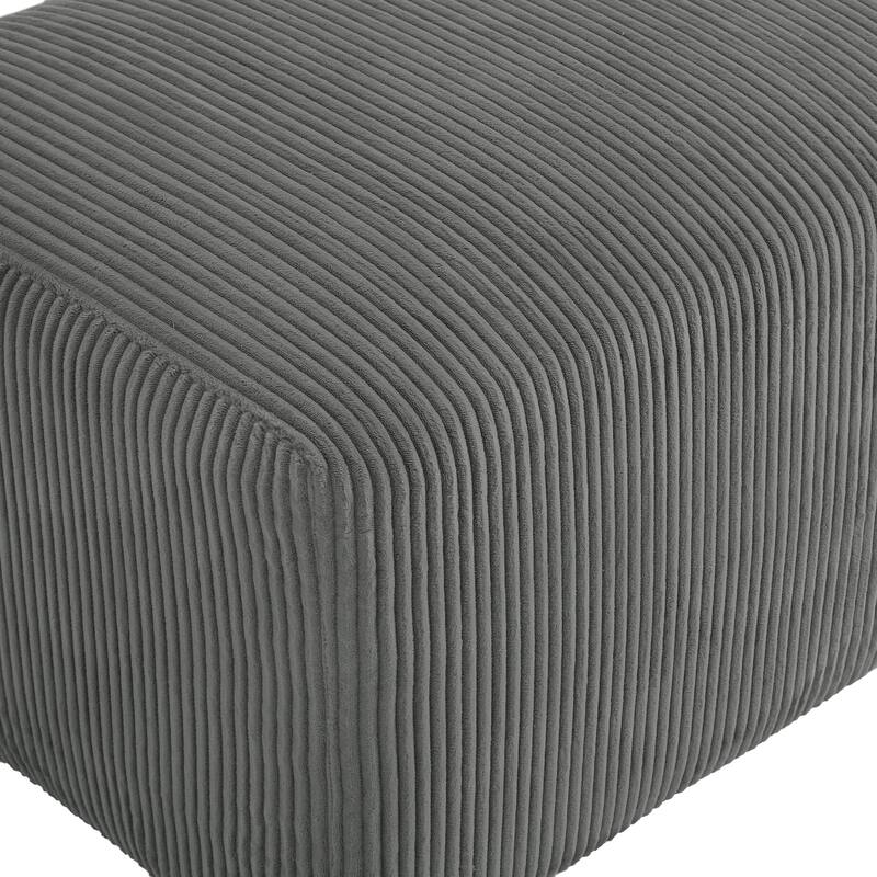 DREAMSIDEA Rectangular Oversized Accent Ottoman