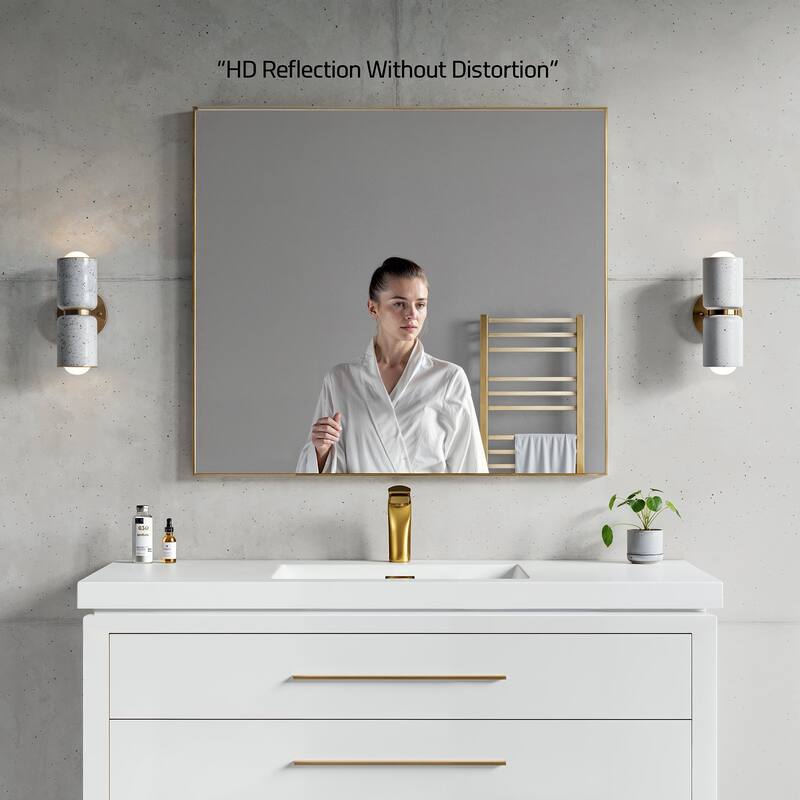 Catton Mirror - Rectangle 32" High