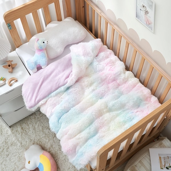 slide 2 of 5, Sherbert Scoops® - Coma Inducer® Toddler Comforter - Rainbow Sprinkles