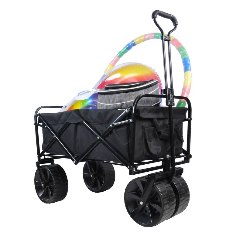 Folding Wagon Garden Shopping Beach Cart