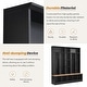 preview thumbnail 7 of 18, 66.9" W Hall Tree with Storage Bench,Cube Storage,Shelves and 8 Hooks