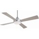 preview thumbnail 1 of 2, Minka Aire Aluma Wet LED 4 Blade 52 Inch LED Ceiling Fan