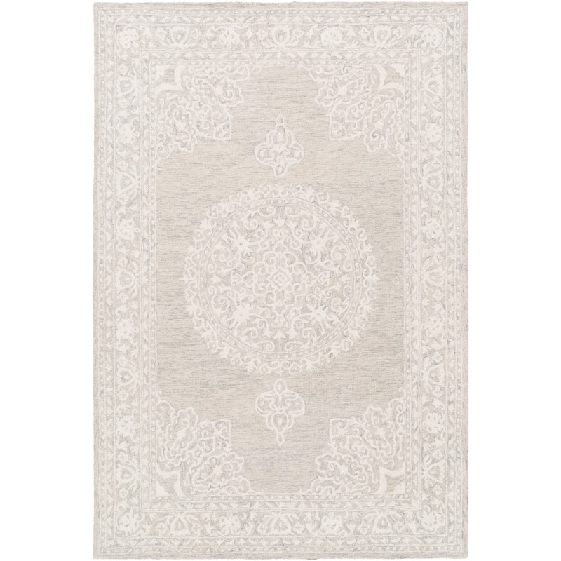 Mandira Handmade Medallion Wool Area Rug