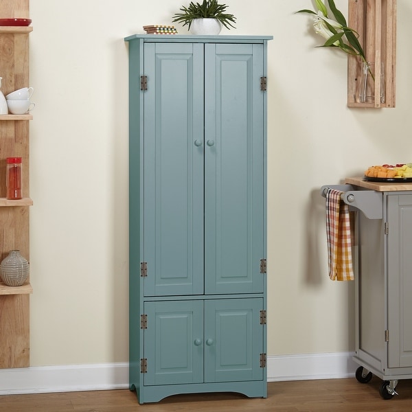 Simple Living Extra-tall Cabinet. Opens flyout.