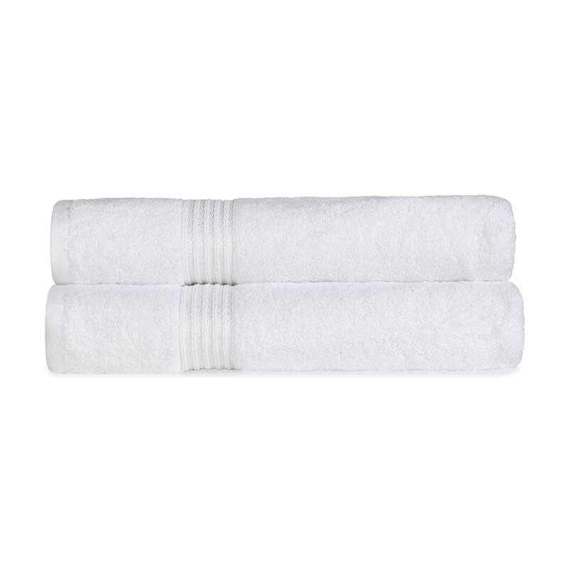 Superior Heritage Egyptian Cotton Absorbent Bath Sheet Set of 2