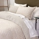 preview thumbnail 3 of 6, Georgia, Reversible, Natural, Duvet Cover Set