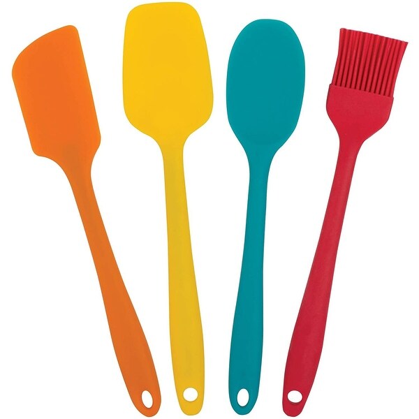 Mrs. Anderson's 4pc Nonstick Flexible and Heat-Resistant Silicone Mini Tool Set