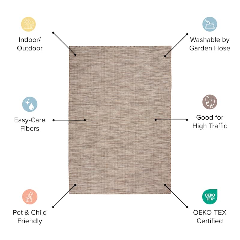 Nourison Positano Indoor/Outdoor Moroccan Area Rug