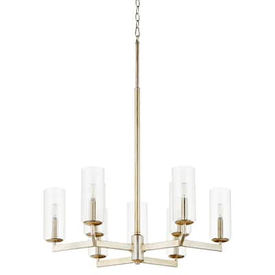 Quorum International 674-9 Merrick 9 Light 30" Wide Chandelier
