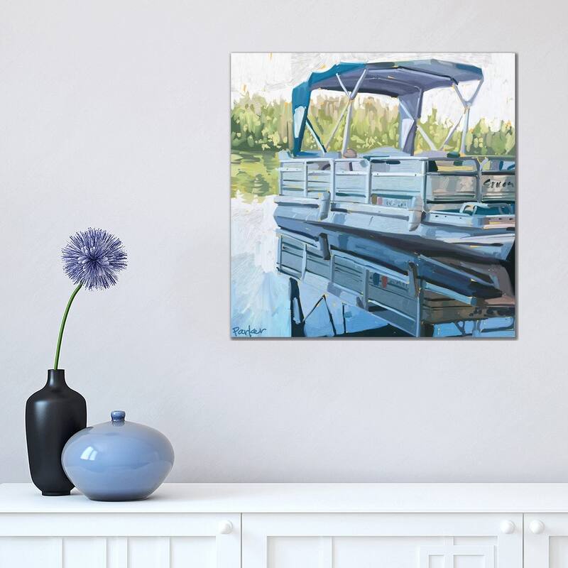 iCanvas "Lake Life" by Teddi Parker Canvas Print - 18x18x1.5