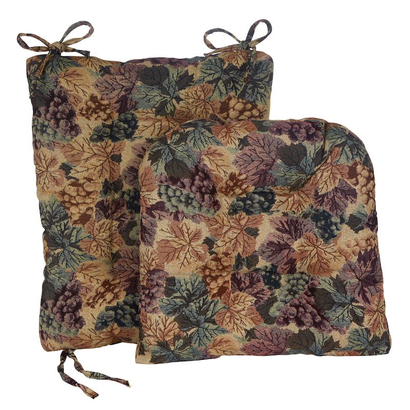 Gripper Jumbo Cabernet Rocking Chair Cushion Set - Multi - Single